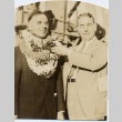 Man receiving leis (ddr-njpa-2-922)