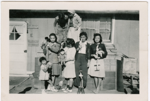 Group with marionettes (ddr-densho-329-1323)