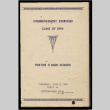 Commencement exercises, Class of 1944, Poston II High School (ddr-csujad-55-1846)