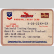 Chevron gas credit card (ddr-densho-422-406)