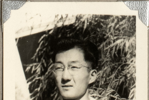 Man in glasses (ddr-densho-587-43)