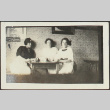 Three women in cafe (ddr-densho-355-739)