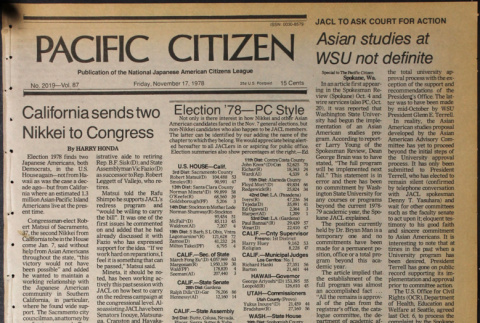 Pacific Citizen Vol. 87 No. 2019 (Novmeber 17, 1978) (ddr-pc-50-46)