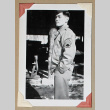 Man in military uniform holding a cigarette (ddr-densho-404-400)