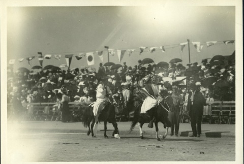 Girls on horseback (ddr-densho-35-283)