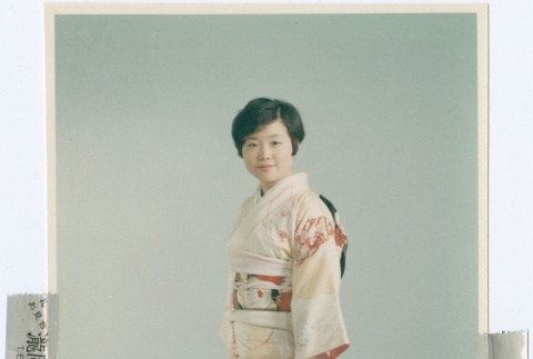 Portrait of a woman in a kimono (ddr-densho-338-31)