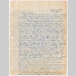 Letter from Asa Fujie to Bill Iino (ddr-densho-368-668)