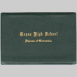 Kenneth Iyeki's Topaz High School diploma (ddr-densho-392-54)