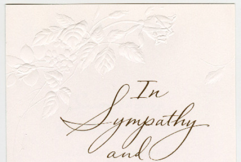 Card from Kimi, Misa, David and Seiji to Kris Marubayashi (ddr-densho-329-1072)