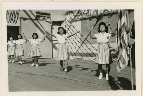 Performance at the High School Girls League convention (ddr-densho-37-1118)