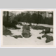 Rock waterway covered in snow (ddr-densho-377-2031)
