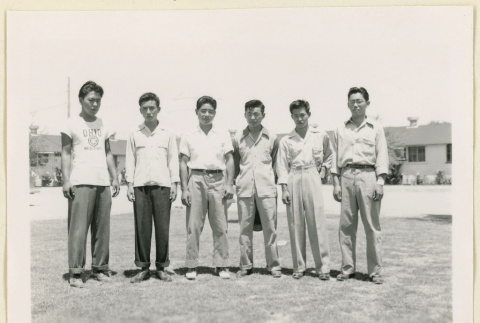 Fourth group of inductees to leave (ddr-densho-37-1698)