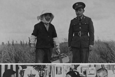 Two photos of Nisei servicemen (ddr-csujad-7-13)