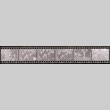 Negative film strip for Farewell to Manzanar scene stills (ddr-densho-317-82)