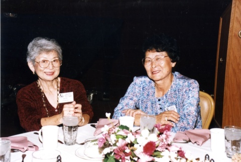 [Mini-reunion, Mrs. Rose Nishio, Mrs. Gladys Murakami] (ddr-csujad-1-97)