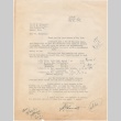 Letter sent to T.K. Pharmacy from Gila River concentration camp (ddr-densho-319-288)