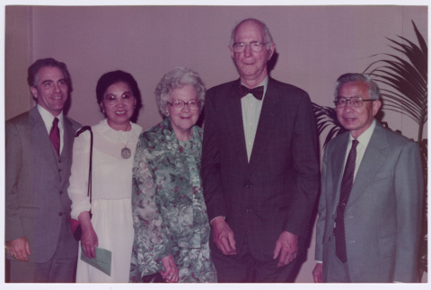 Celebrating Ryo Tsai's retirement from the Seattle Public Library (ddr-densho-446-355)