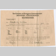Record of credit hours from Boston University (ddr-densho-355-151)