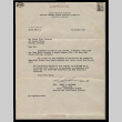 Letter from Harry G. Atkinson, Chief, Intelligence Branch, Security and Intelligence Division, to George Hideo Nakamura, October 16, 1945 (ddr-csujad-55-2147)