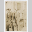 Men outside Pottenger residence (ddr-densho-383-396)