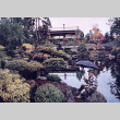 Fujitaro Kubota in front of the Japanese Garden at Bloedel Reserve (ddr-densho-354-282)