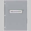 Asian American Community: The Internment Camps and My Family:  Bibliography (ddr-densho-560-39)
