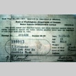 Washington State driver's license (ddr-densho-34-126)