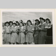 Carolers at a hospital tea party (ddr-densho-37-1252)