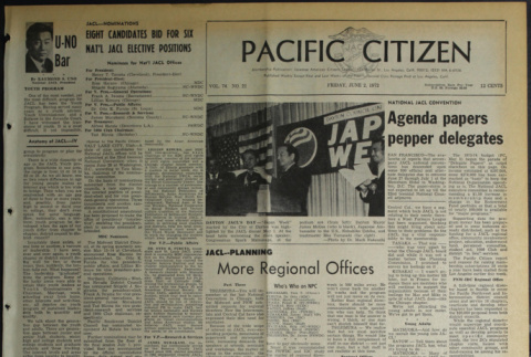 Pacific Citizen, Vol. 74, No. 21 (June 2, 1972) (ddr-pc-44-21)