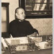 Mineo Osumi at his desk (ddr-njpa-4-1794)