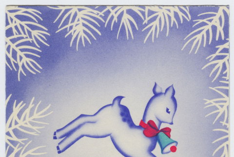 Christmas Card from Frank Kumamoto to John Bonomi (ddr-janm-21-57)