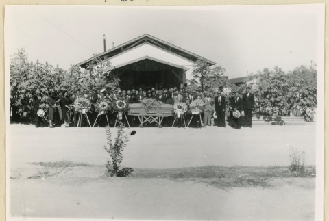 Funeral for Takematsu Ohmaye (ddr-densho-37-1633)