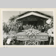 Mourners at Tatsujiro Iwahashi's funeral (ddr-densho-37-1521)