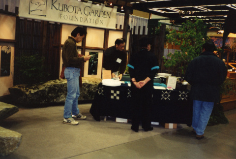 Kubota Garden booth at the Northwest Flower and Garden Show (ddr-densho-354-255)