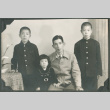 Maki Saito and his children (ddr-densho-442-297)