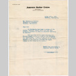 Letter from the Japanese Barber Union to the Director of Licenses (ddr-densho-381-159)