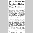 Jap -- Knows No English -- Halted Near Boeing's (April 28, 1942) (ddr-densho-56-776)