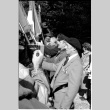 Veterans with flags (ddr-densho-1007-1289)