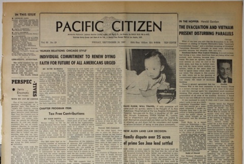 Pacific Citizen, Vol. 65, No. 13 (September 29, 1967) (ddr-pc-39-40)