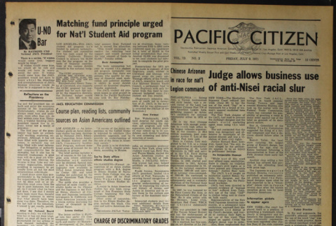 Pacific Citizen, Vol. 73, No. 2 (July 9, 1971) (ddr-pc-43-27)