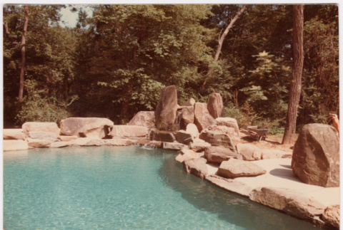 Waterfall into pool (ddr-densho-377-2493)