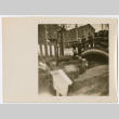 Woman in kimono near bridge (ddr-densho-377-2264)