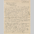 Letter to Kinnosuke Yanagihara from T.J. Matsuwota (ddr-densho-26-285)