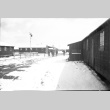 Internees leaving Block 22's Mess Hall (ddr-densho-570-67)