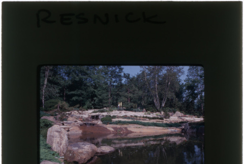 Lake at the Resnick project (ddr-densho-377-1163)