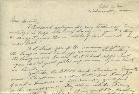Letter from a camp teacher to her family (ddr-densho-171-4)