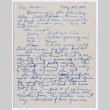 Letter from George Rockrise to Agnes Rockrise (ddr-densho-335-217)