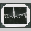 Tower of the Sun at night (ddr-densho-475-505)