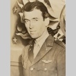 Portrait of Jimmy Stewart in uniform (ddr-njpa-1-1818)