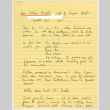 Esther Wright notes (ddr-densho-1007-988)